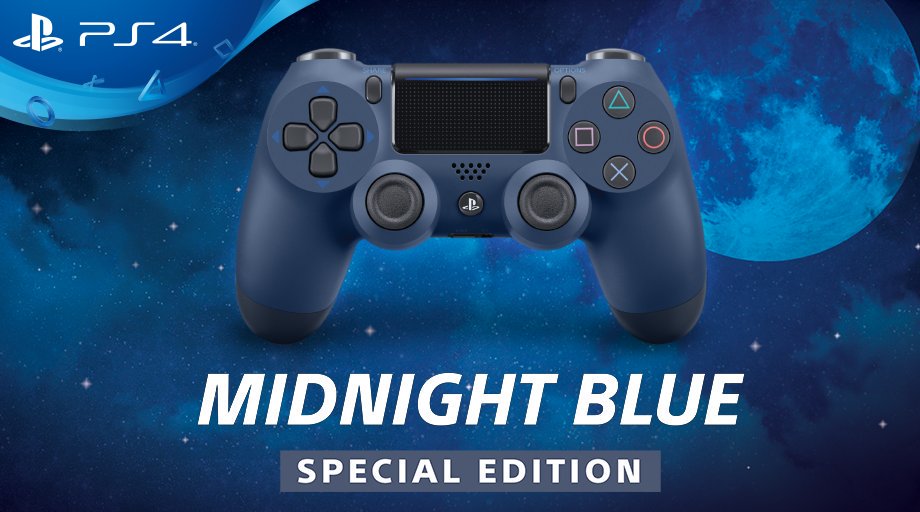 Contest: Win a Brand New Midnight Blue PS4 Controller!