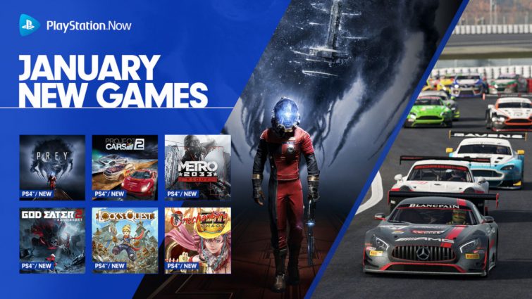 Prey, Project Cars, and Metro 2033 Redux Coming to PlayStation Now in January